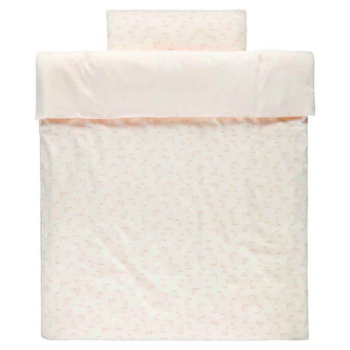 Cot duvet cover - Rosy Rabbit