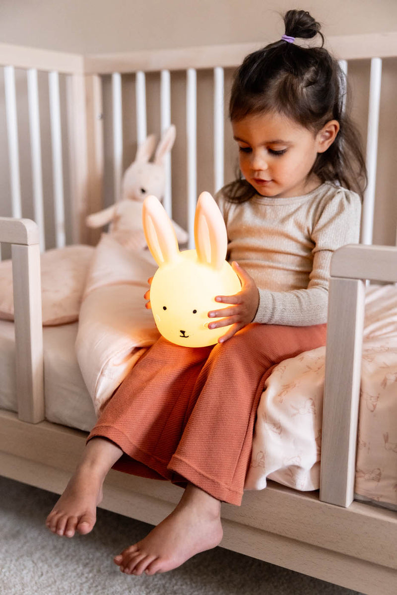 Trixie bedtime with nightlight Mrs. Rabbit