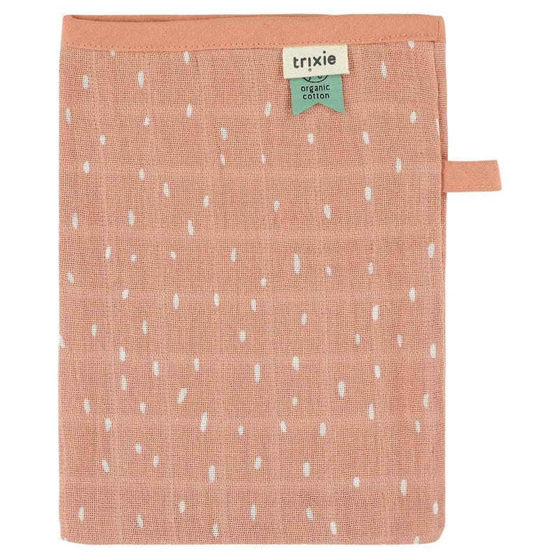 Muslin washcloths 3-pack mix - Rosy Rabbit