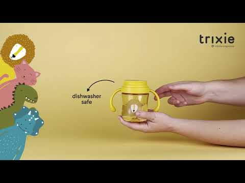 360° cup with handles - Mr. Dino