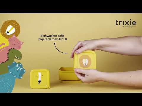 Snackbox set - 3-delig - Mr. Triceratops