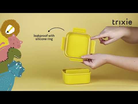 Fiambrera con clips - Fireman Mr. Dino