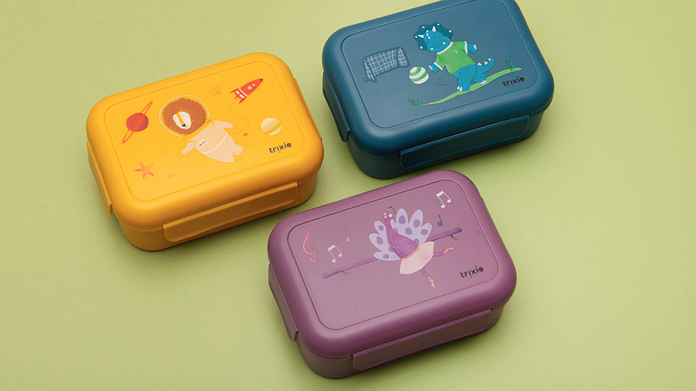 Trixie lunch boxes with clip