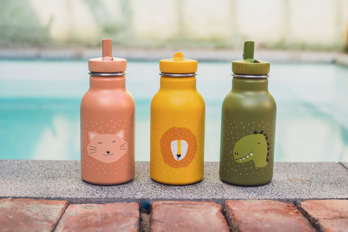 Trixie insulated bottle mrs. cat, mr. Lion & mr. Dino